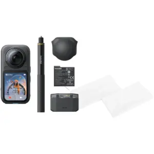 Insta360 X6 Essentials Set Schwarz + BlueBuilt Mikrofasertuch