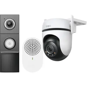 TP-Link Tapo C520WS + D235 Smart Battery + Wired Doorbell günstig
