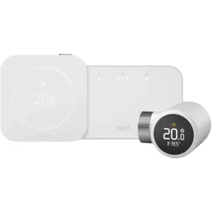 tado Kabelloser Smart-Thermostat X Starterset 2. Generation + 1 Thermo...