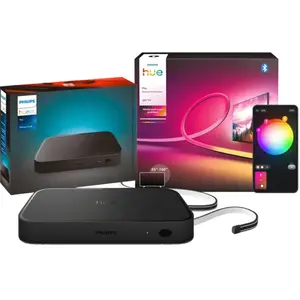 Philips Hue Play Pro Gradient LED-Streifen 90 bis 100 Zoll TV + HDMI S...