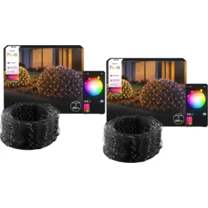 Philips Hue Festavia LED Lichtnetz 3,45 x 1 Meter Doppelpack