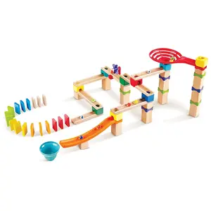 Hape Kugelbahn Rasante Murmelbahn mit Domino