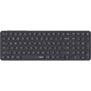 Rapoo E9710M, Kabellos, RF Wireless + Bluetooth, QWERTZ, Dunkles Grau