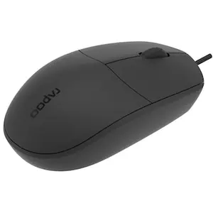 Rapoo Optische Maus "N100", Schwarz kabelgebunden