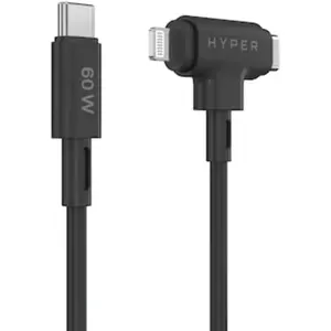 HYPER Hybrides USB-C-Kabel Targus Schwarz 1,5 m günstig