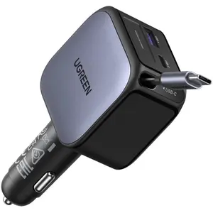 Ugreen EC602 Car Charger 60W Kfz-Ladegerät 1x USB-A USB-C