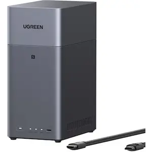 Ugreen DH2300, NAS, Mini Tower, 4 GB, Grau