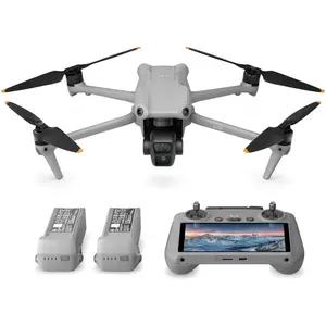 DJI Air 3 Fly More Combo (RC 2) (46 min, 720 g, 48 Mpx), Drohne, Schwarz, Grau
