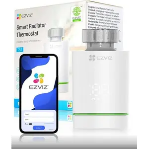 EZVIZ T55, Weiß, Kunststoff, Drehregler, 0 - 55 °C, -10 - 60 °C, M30 x... günstig