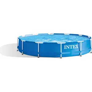 INTEX 28212GN - Frame Pool Set (366x76cm) inkl. Filterpumpe Swimmingpo...