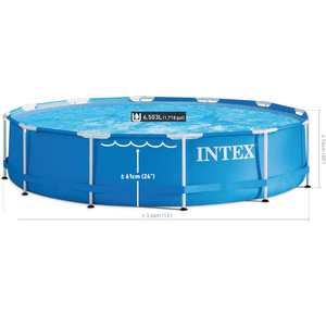 Intex Metal Frame-Pool 366 x 76 cm
