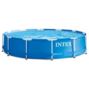 INTEX Frame Pool - Set Rondo Ø 366 x 76 cm, Farbe: blau; 128212NP