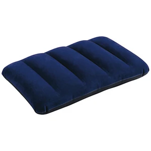 Intex Aufblasbares Campingkissen Flocked Blue, Vinyl, Blau, 43x28x9 cm günstig