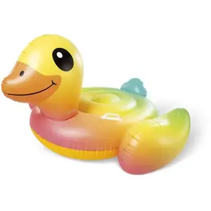 Ente zum Reiten für Kinder Intex Bunt 147x147x81 cm günstig