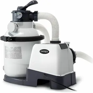 Intex 26644FR, Sandfilterpumpe, Schwarz, Weiß, Kunststoff, Überirdisch... günstig