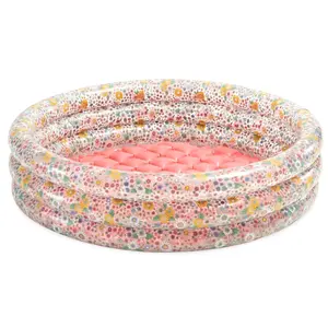 INTEX Baby Pool Sweet Blossom 86x25cm mit gepolstertem Boden - 3-Ring-... günstig