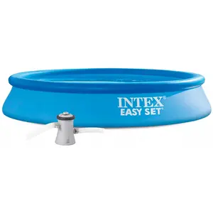 Intex Easy Set Runder Aufblasbarer Pool Mit Filterpumpe 244x61cm 244 x...