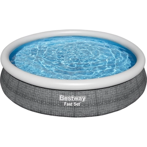 Bestway® Fast Set Aufstellpool-Set mit Filterpumpe Ø 366 x 76 cm, Rat... günstig
