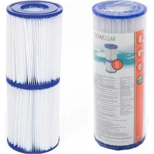 Bestway Filterkartuschen Gr.II Ø10,6 cm x H13,6 cm 2er Set , 58094 günstig