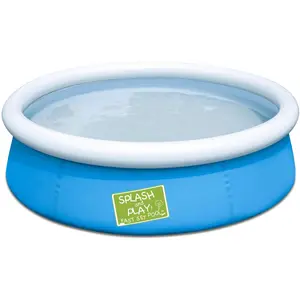Bestway Swimmingpool mit aufblasbarem Rand (152 x 152 x 38 cm) günstig