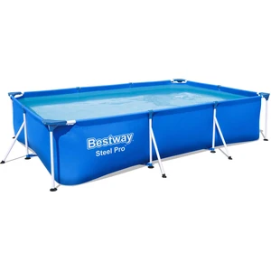 Bestway® Steel Pro Frame Pool ohne Pumpe 300 x 201 x 66 cm, blau, eck... günstig