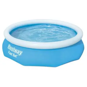 Bestway Fast Set Ø 305x76 Cm Runder Aufblasbarer Pool 3800 Liter günstig