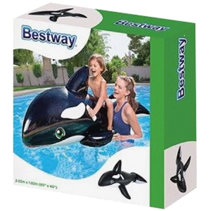 Orca-Schwimmring zum Reiten Bestway 24x7,5x24 cm günstig