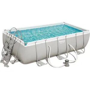Bestway Power Steel 56441 Aufstellpool Gerahmter Pool Rechteckig 6478 ...