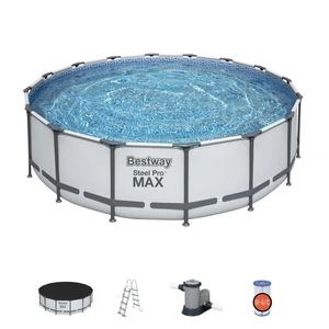 Bestway 5612Z, 19480 l, Gerahmter Pool, Erwachsener & Kind, Leiter, Gr...