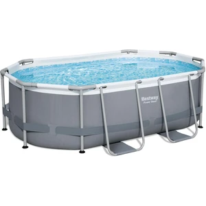 Bestway® Power Steel  Frame Pool Set mit Filterpumpe 305 x 200 x 84 cm...