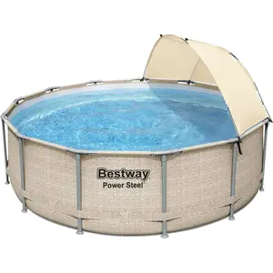 Bestway, Pool, Karkasinis baseinas su stogeliu Power Steel 396x107cm (396 x 107 cm) günstig