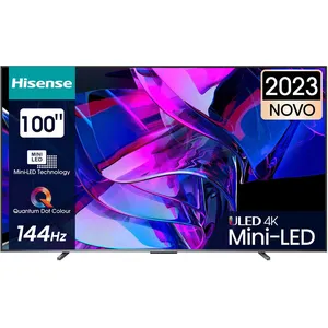 Hisense U7KQ 100U7KQ 100 Zoll Mini LED ULED 4K UHD Smart TV, 2,54 m (1...