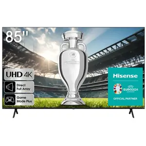 85A6K 215 cm (85") LCD-TV mit Full Array LED-Technik, 4K Ultra HD, Smart-TV, DVB-T2/DVB-C/DVB-S2, Essential, Sprachsteuerung