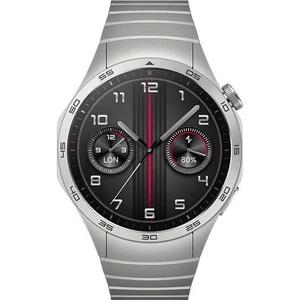 HUAWEI Watch GT4 Smartwatch 46mm Edelstahl Silber: 1,43" AMOLED Displa...