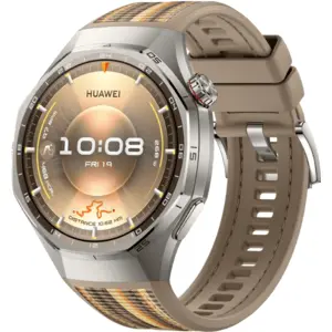 Huawei Watch GT 6 Pro 46 mm Silber/Braun