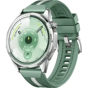 Huawei Watch GT 6 46 mm Silber/Grün