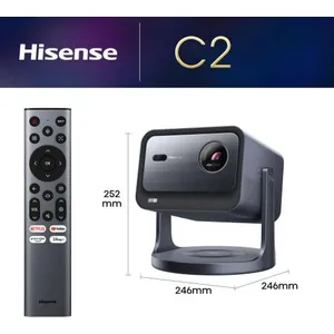 Hisense C2 Mini-Beamer (2000 lm, 1700:1, 3840 x 2160 px)