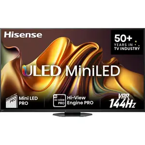 Hisense 65U8NQ 65 Zoll 4K UHD Mini LED ULED Smart TV, 165,1 cm (65"), ...