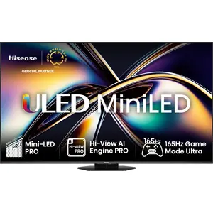 Hisense 75 '' U8Q | ULED MiniLED Smart TV 4K 165 Hz, 190,5 cm (75"), 3...