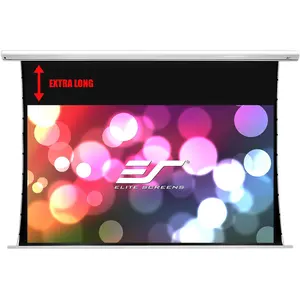 Elite Screens Saker Tab Tension AcousticPro UHD (150", 16:9), Leinwand, Weiss