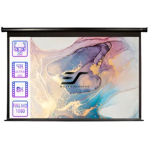 Elite Screens Spectrum MaxWhite schwarze Motor Projektionsleinwand 254... günstig