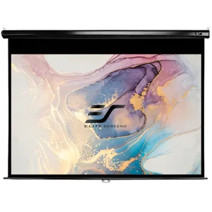 Elite Screens schwarze manuelle Leinwand 254 cm 100 Zoll günstig