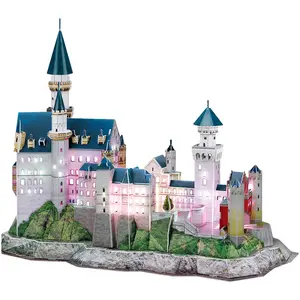 Cubicfun Puzzle 3D Schloss Neuschwanstein (128 Teile)