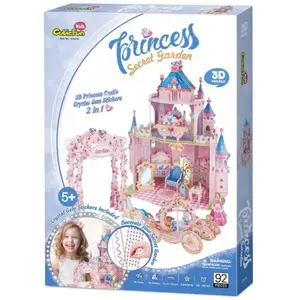 Cubicfun CUBIC FUN 3D-Puzzle Der geheime Garten der Prinzessin (92 Teile)