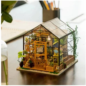 ROBOTIME ROLIFE 3D-Puzzle Rolife DIY Miniature House "Cathy´s Flower H...