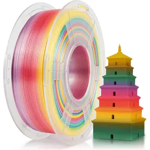 Sunlu Silk Pla+ Filament 1Kg / 1.75mm   Rainbow