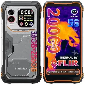 Blackview Smartphone XPLORE 1 Pro 12+256 GB Thermal image Orange (256 GB, Orange, 5G), Smartphone, Orange