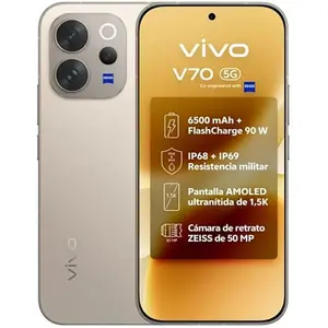 VIVO V70, 16,7 cm (6.59"), 8 GB, 512 GB, 50 MP, Android 16.0, Grau