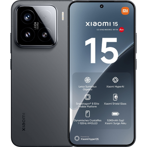 Xiaomi 15 5G 512GB 12GB RAM Dual Schwarz EU