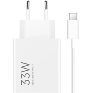 Xiaomi 33W USB A Ladegerät mit 3A USB C Kabel Weiß günstig